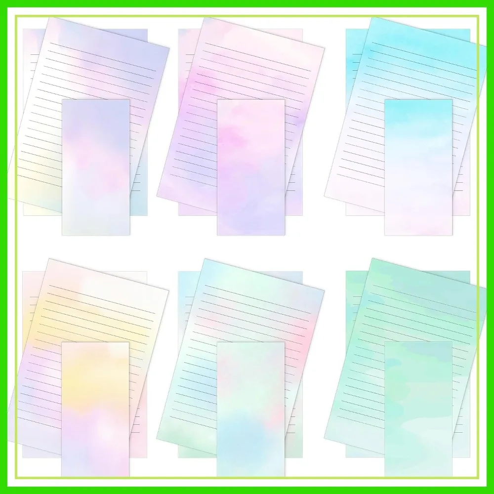 

Stationery Writing Paper Set with Envelopes, 30 Sheets & 18 Envelopes, Smooth Printable Letter Paper for Notes, Invitations, Office & Home