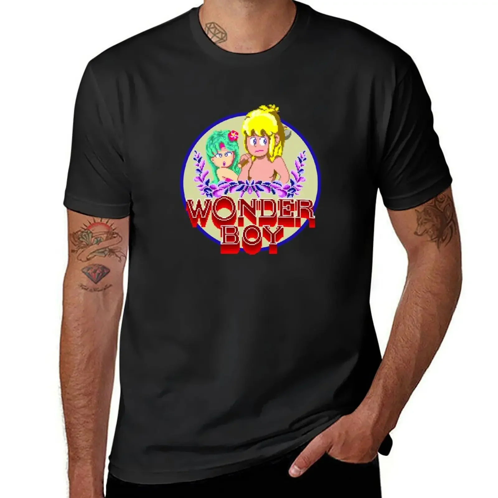 

Wonder Boy T-Shirt Blouse shirts graphic tee men t shirt