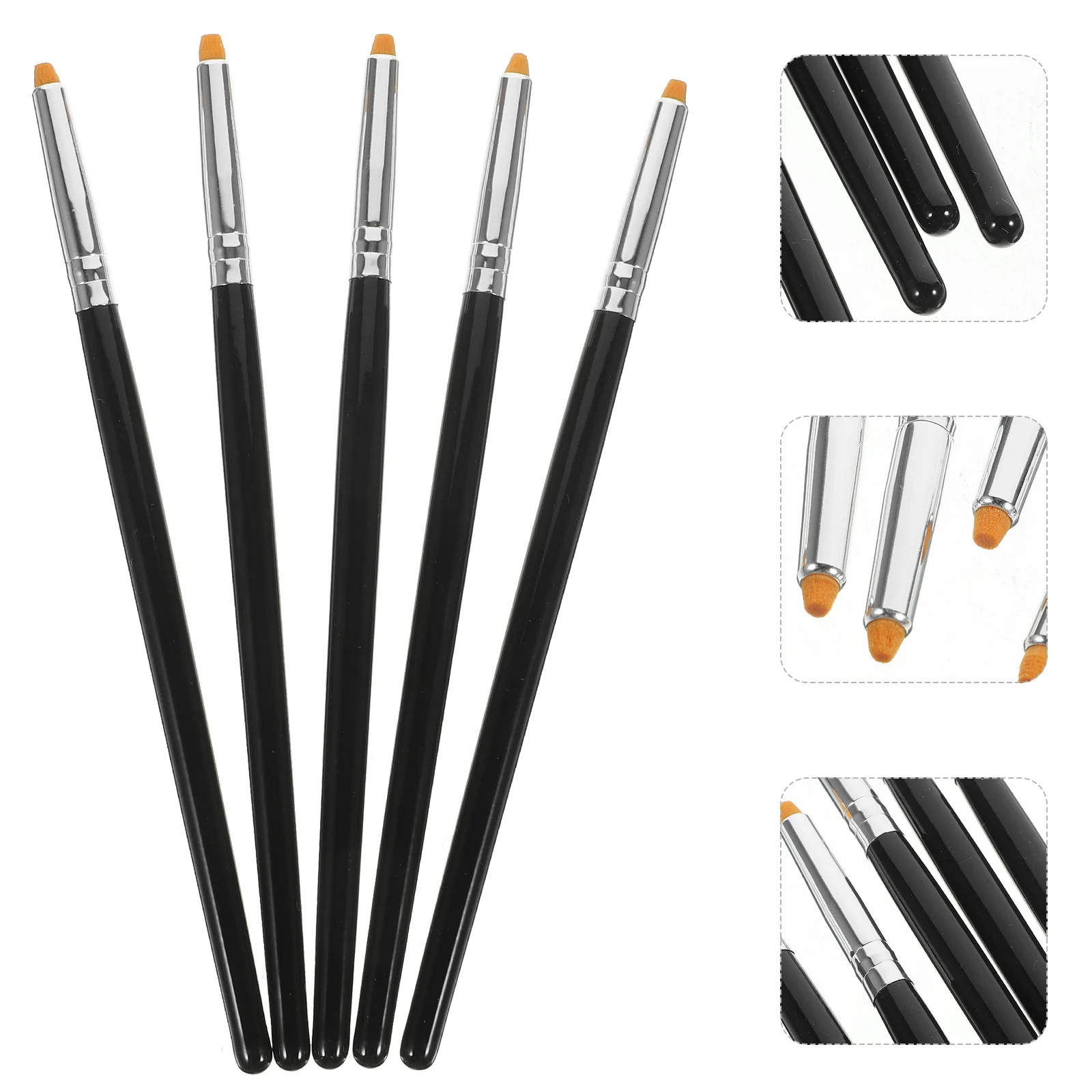 

5Pcs Lash Lifting Brush Eyelash Laminating Tool Wood Fiber Material Eyelash Lift Brush for Brushing Balm Glue Makeup Lash Lift