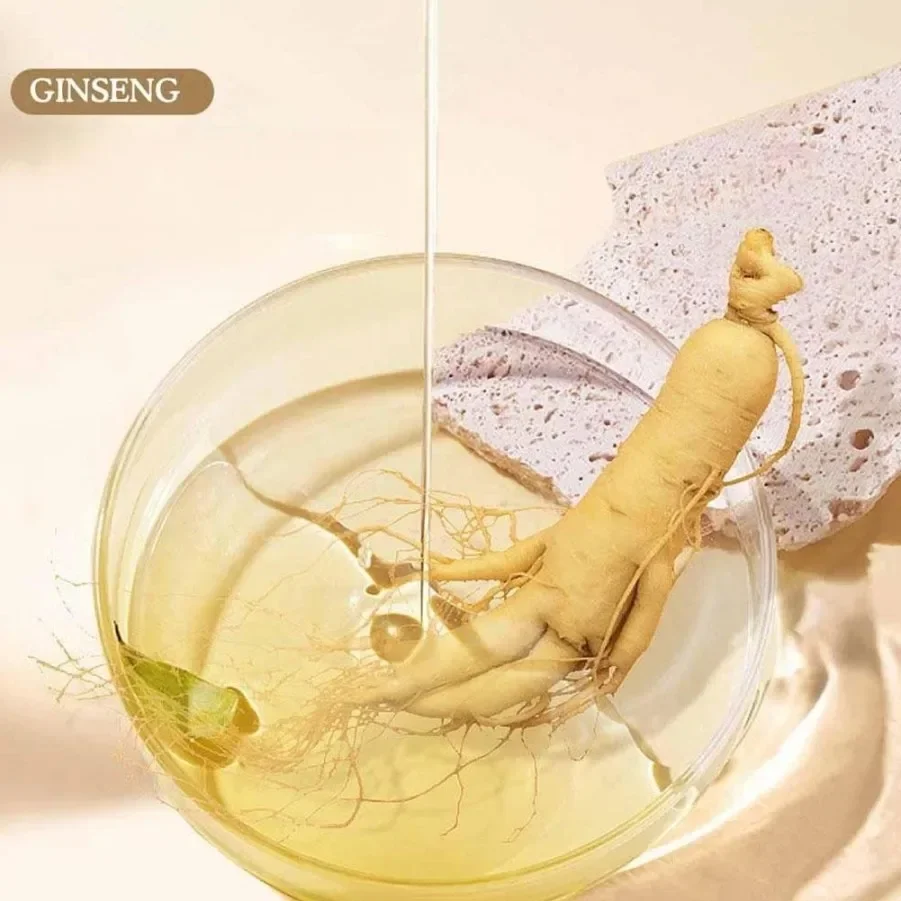 골드 인삼 페이스 에센스 폴리펩타이드 라이트닝 보습 스무딩 페이셜 세럼 스킨케어 120ml/30ml 인삼 토너