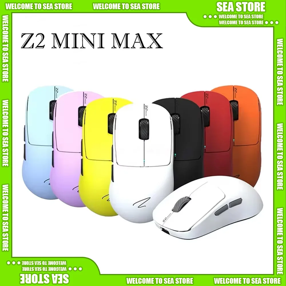 Zaopin Z2 Mini MAX 8K PW3950 2.4G Wireless Wireless Gaming Mouse Bluetooth Gaming Accessories PC E-sports Customized Gifts