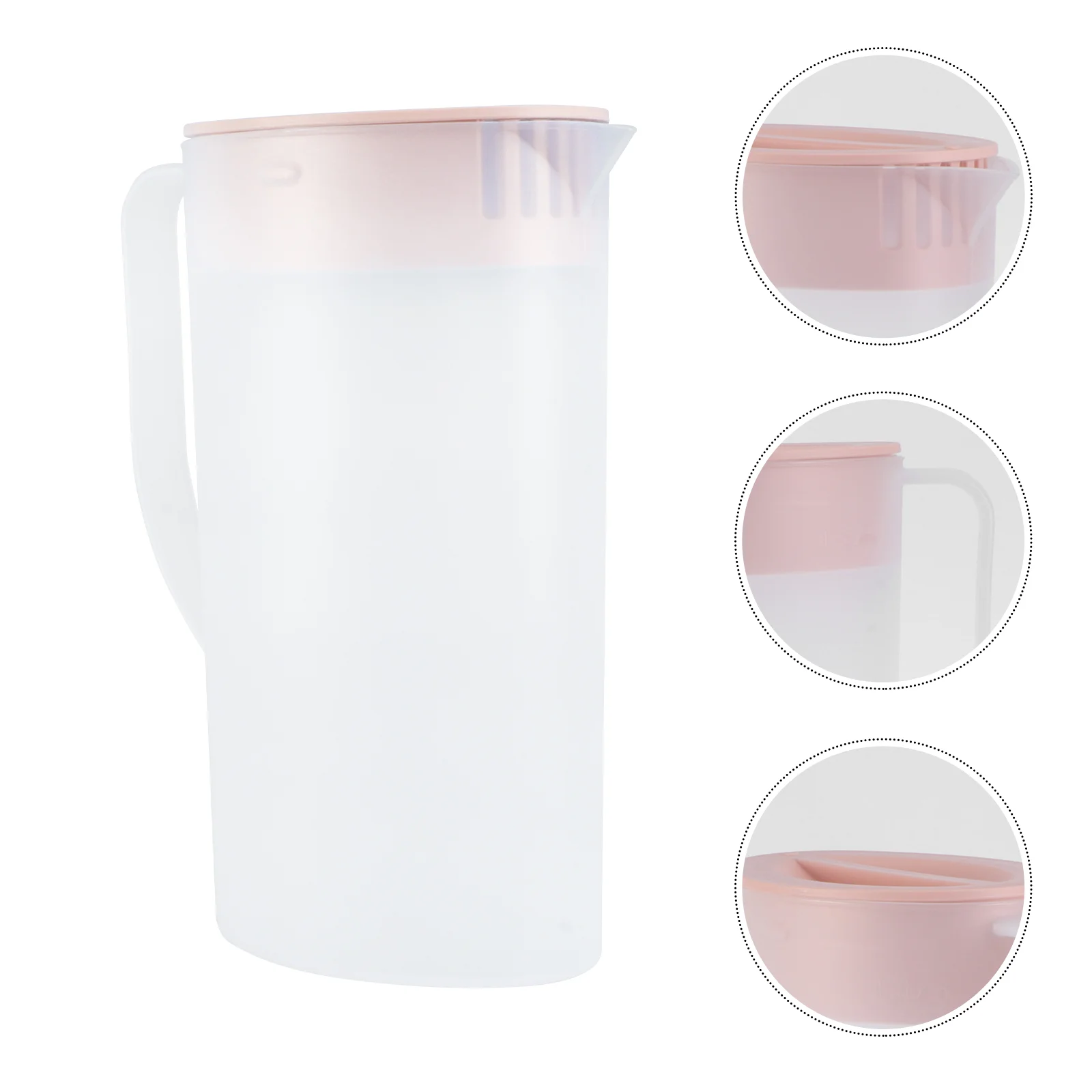 Squirt Plastic Cooling Water Bottle Reusable Pitcher Large Capacity Teapot Fruit Spill
