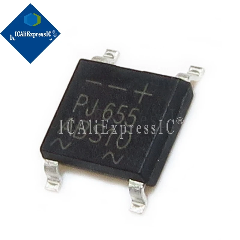 50pcs/lot ABS10 SOP-4 SMD Rectifier bridge pile IC chip In Stock