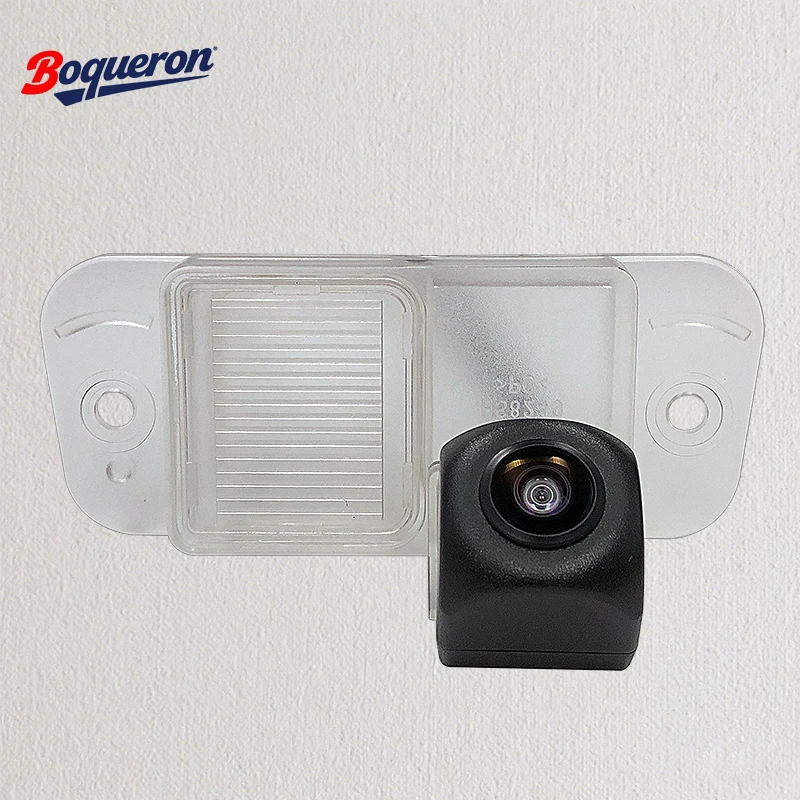 AHD 720P ojo de pez para SsangYong Actyon Nomad 2014 ~ 2018 para Micro Actyon 2006 ~ 2010 cámara de visión trasera de marcha atrás de coche