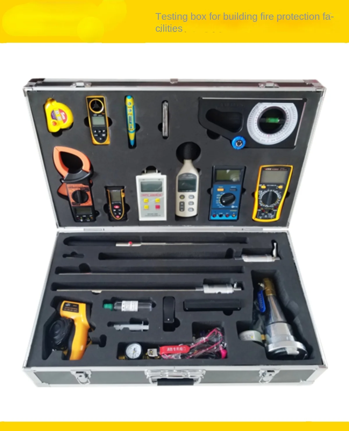 Building Fire Protection Inspection Box Toolbox New Standard Intelligence Fire Protection Products on-Site Inspection