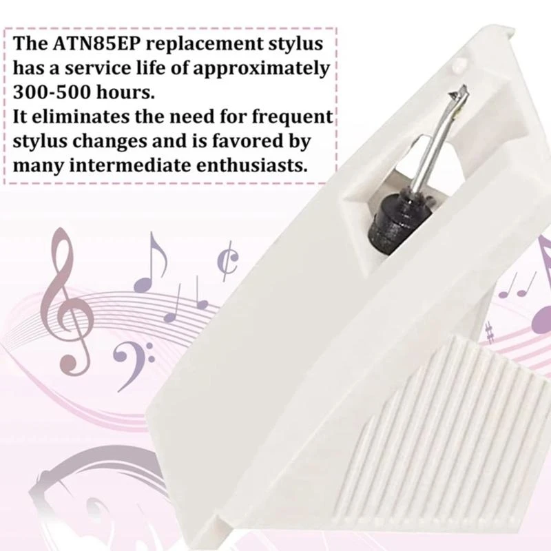 96GF Turntable Needle Diamond Styluses Phonograph Maintenance Part Record Player Needle Turntable Styluses for Record Player