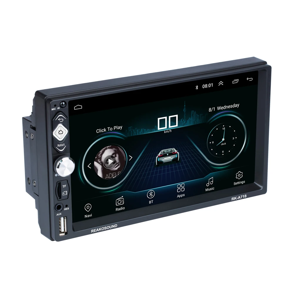 Double din Head Unit Autoradio Play 7 inch Touch Screen 2 din GPS Universal Player Android Car Radio