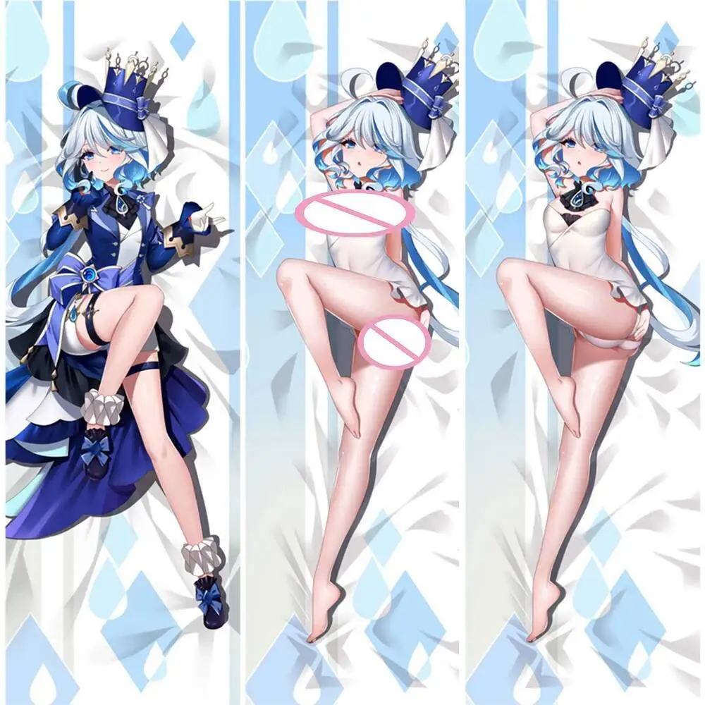 

Dakimakura Furina (Genshin Impact) Himejima Anime Body Hing Pillowcase With Long Pillows Around The Perimeter