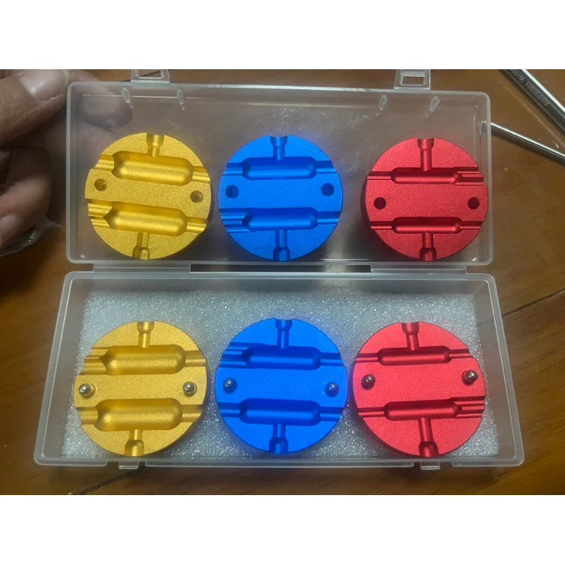 Stampo per connettore di testa a doppia cavità 16-14 AWG 2x2x0,75 pollici Cavo di ingegneria di precisione Giunto fisso Versatile Facile da usare