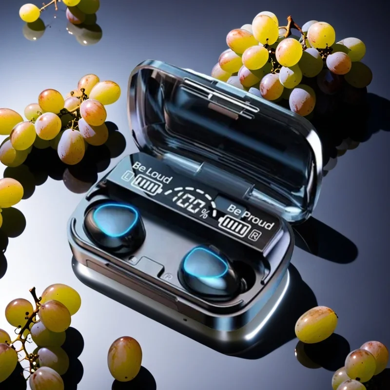 TWS Bluetooth Earphones Handfree LED Dispay Headphones Bluetooth HiFi Stereo Music Wireless Earbuds Waterproof Gaming Headset