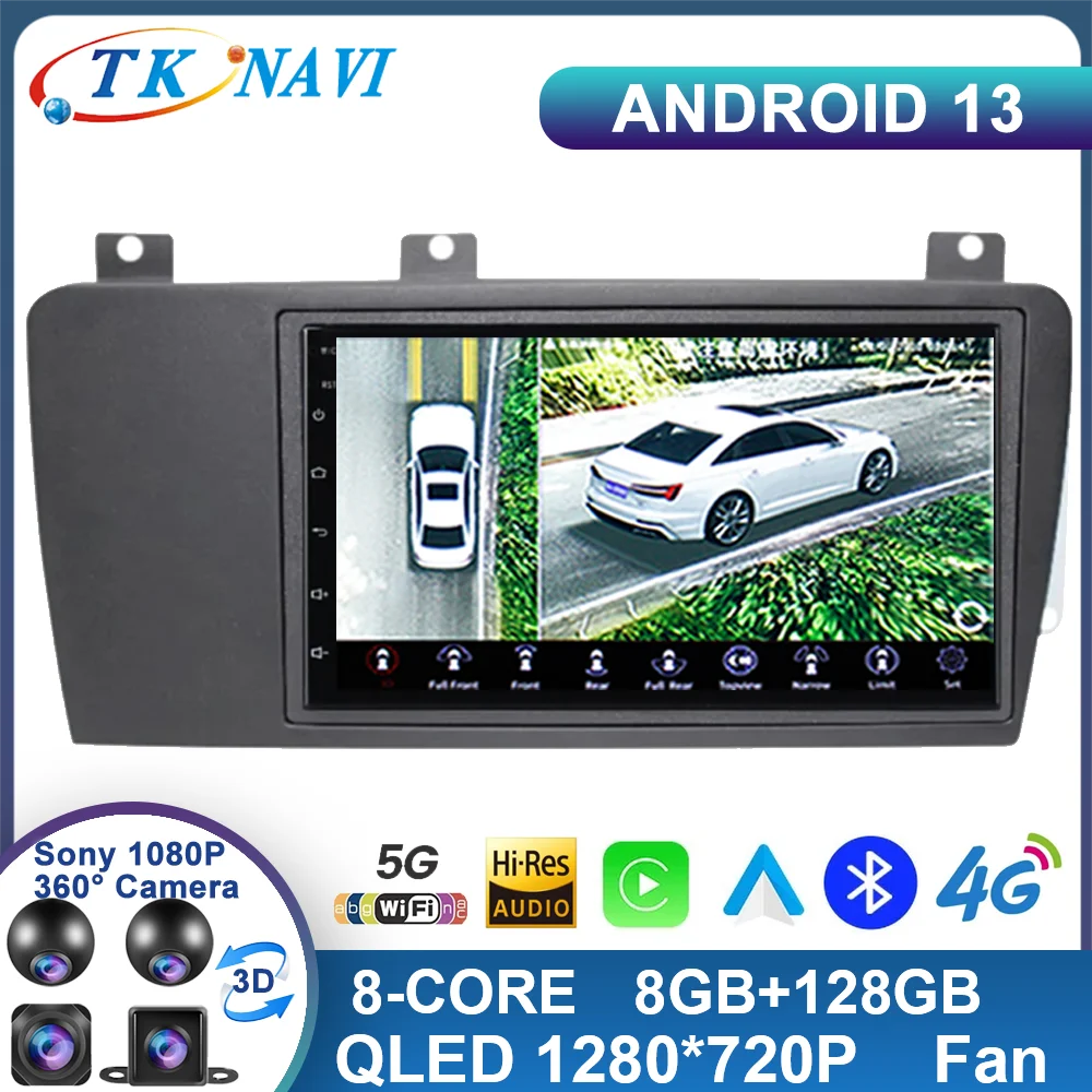 

Автомагнитола 2DIN, 7 дюймов, Android 12, для Volvo XC70 V70 S60 2004-2009, GPS-навигация, мультимедиа, 4G, Wi-Fi