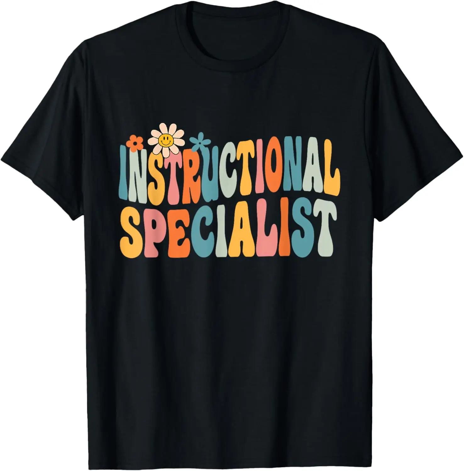 Instructional Specialist Groovy School Job Staff T-Shirt