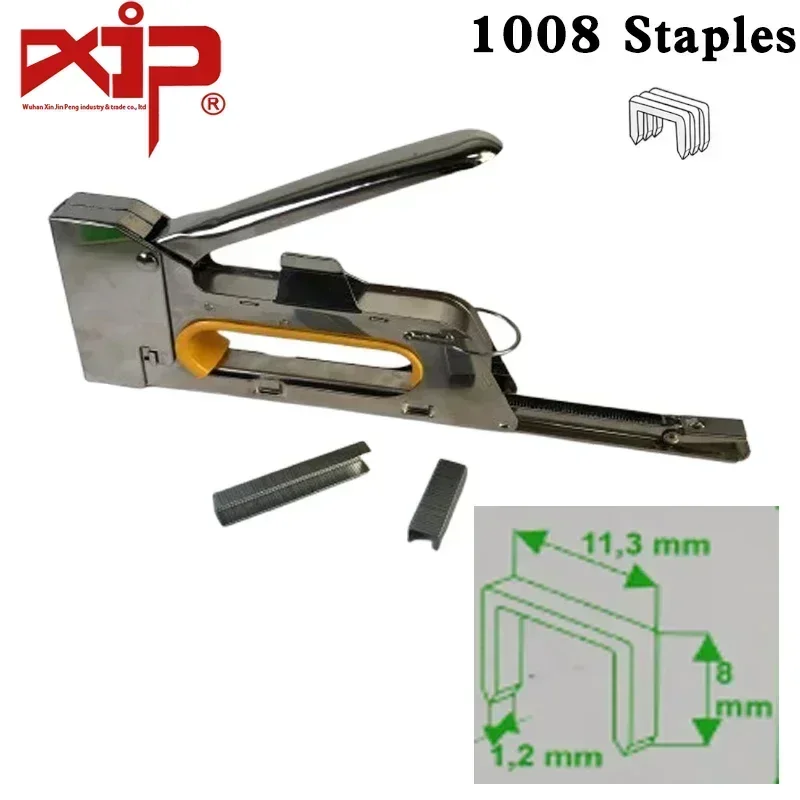 

Manual Nail Gun DIY Furniture Construction Stapler Upholstery Staple Gun for Home DIY Decorative Nail Gun Decor Carpentry Tools