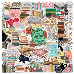 10/30/50 Stuks Cartoon Dier Lezen Kinderen Pvc Sticker Esthetische Decoratie Scrapbooking Briefpapier Schoolbenodigdheden Voor Kinderen