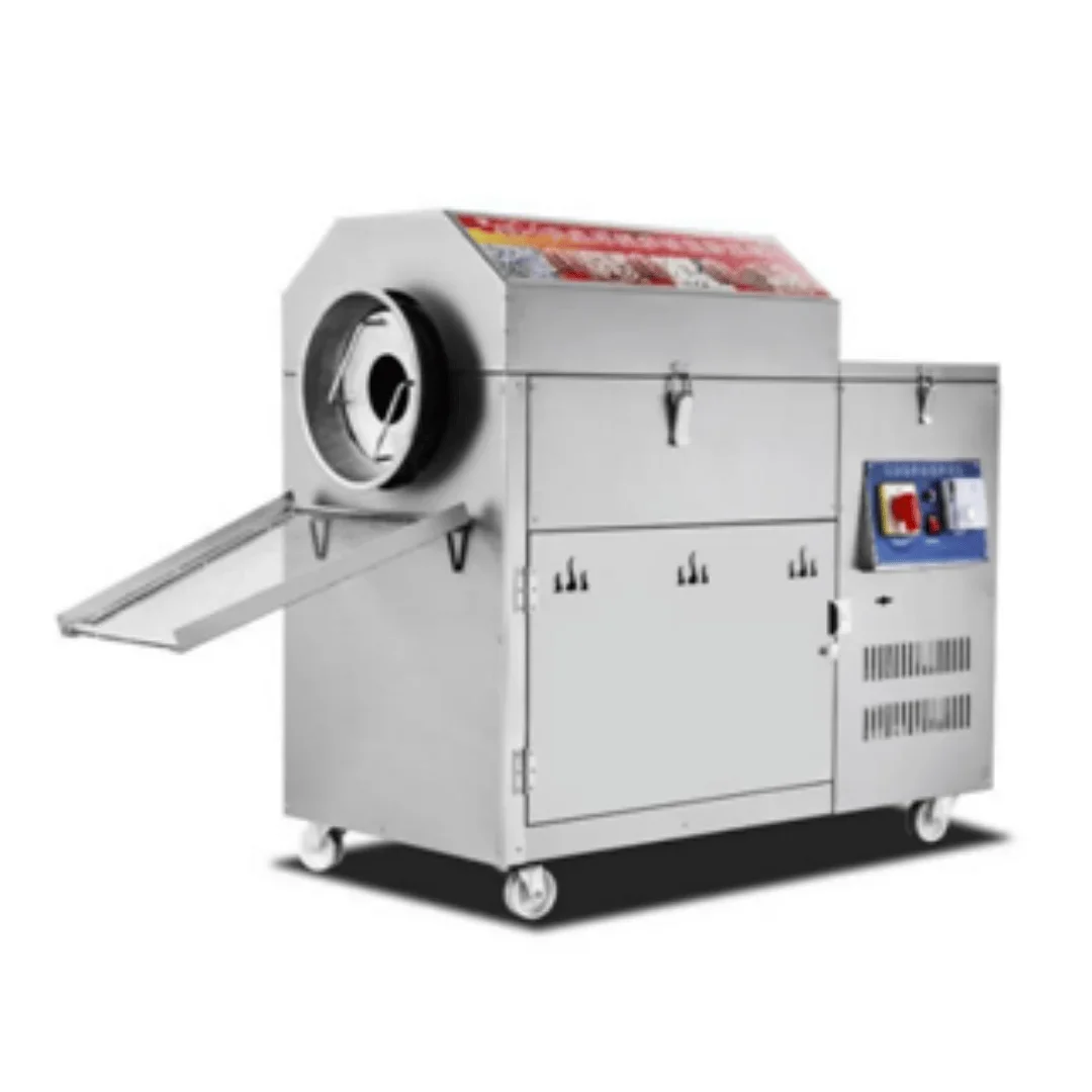 

Luoyu Industrial Automatic Temperature-Controlled Roasting Machine High 220-240V for Various Nuts Dried Fruits Grains