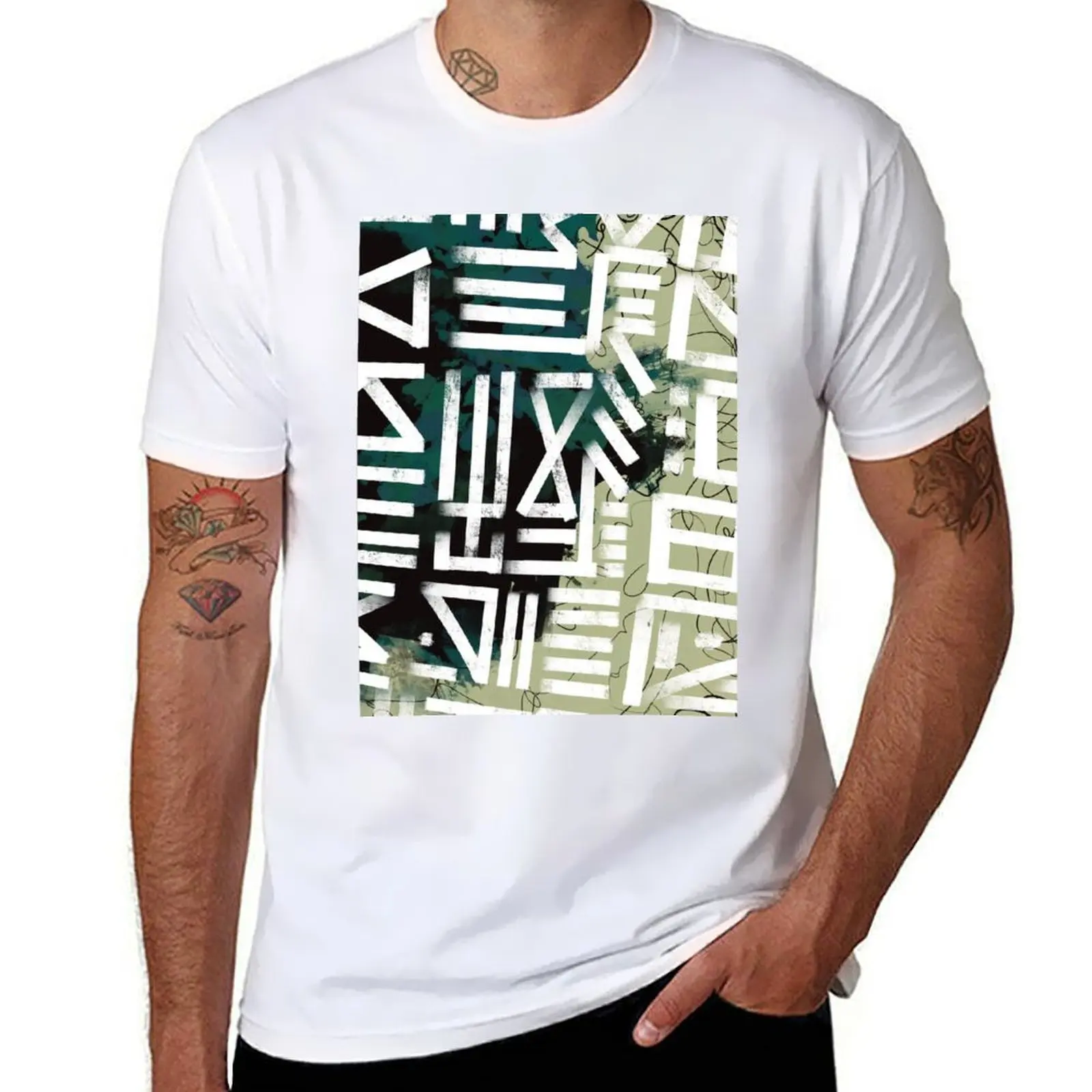 

Apstract T-Shirt t shirts for man cotton funny man t shirt graphic T-Shirt