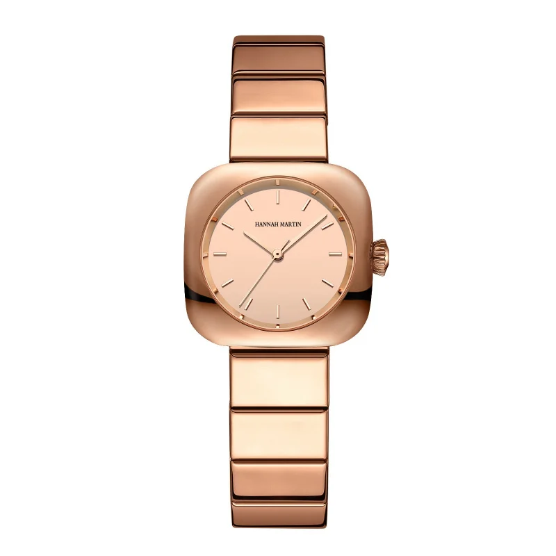 FACTORY OEM ODM Ladies Quartz Watches Custom Logo Waterproof 3 Bar Rose Gold Japan Movement Women Watches