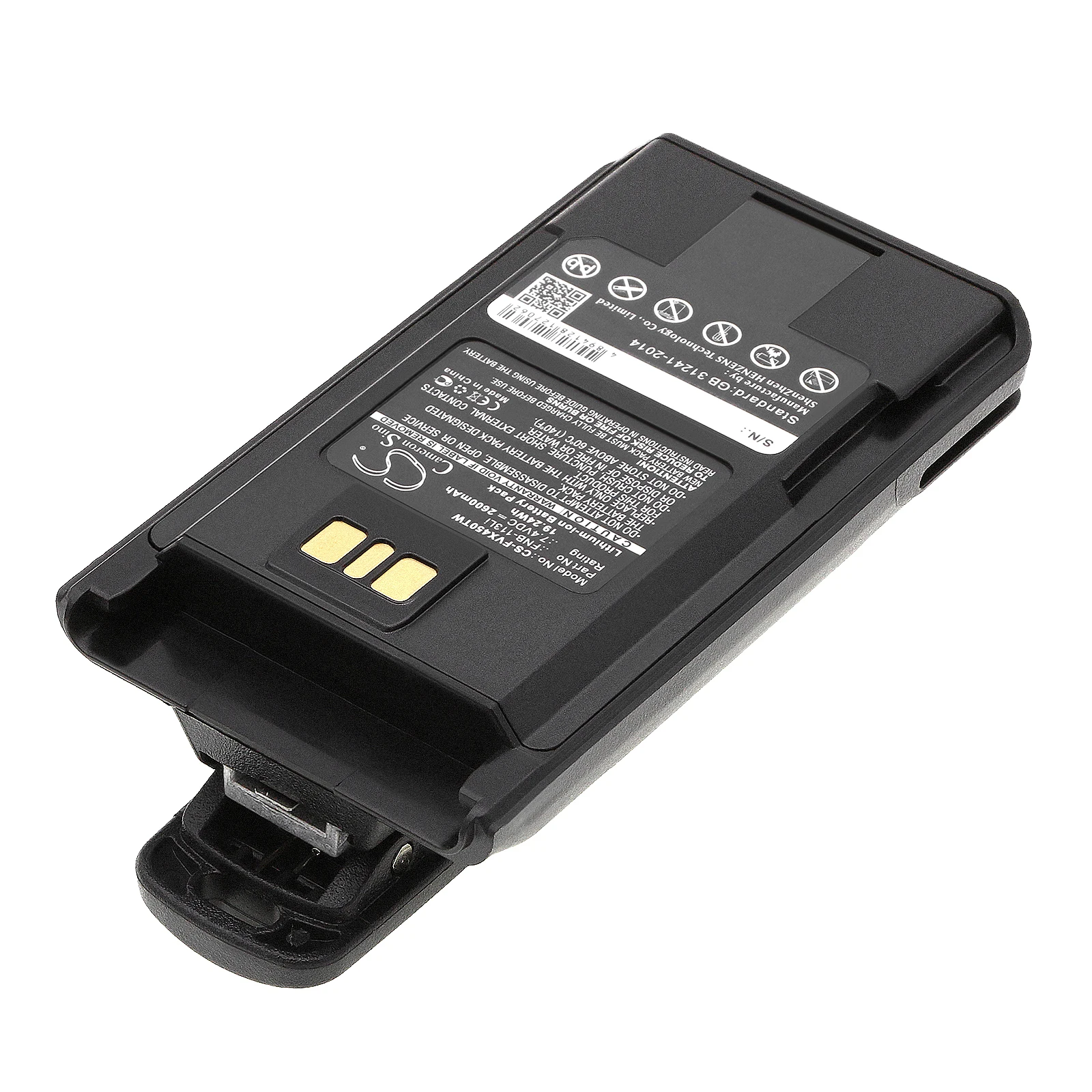 Radio bidireccional 2600mAh batería para Vertex VX-260 VX-261 EVX-530 EVX-531 EVX-534 EVX-539 VX-456 EVX-231 EVX-261 VX-459 VX-451