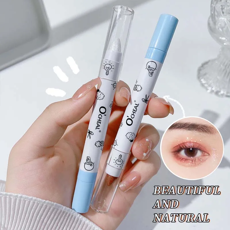 OCHEAL-Multi-Stick Glitter Eyeshadow Pen, Corretivo, Marcador, Iluminar, Impermeável, Longa Duração Maquiagem, Maquiagem dos Olhos