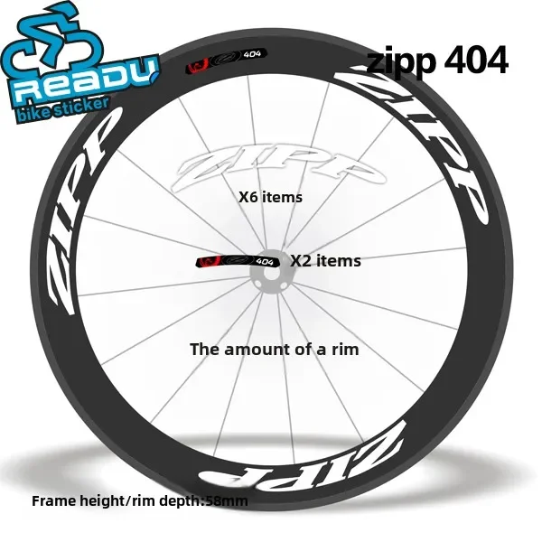 Road Bike Decor Stiers Stickers for Firebird Zipp 202/303/404/808 Carbon Blade Wheel Decal Protector Cycling Accessories