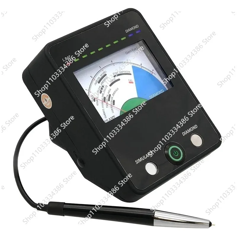

Professional Jewelry Detector, Moissanite Diamond Tester, Professional Jade Diamond Tester