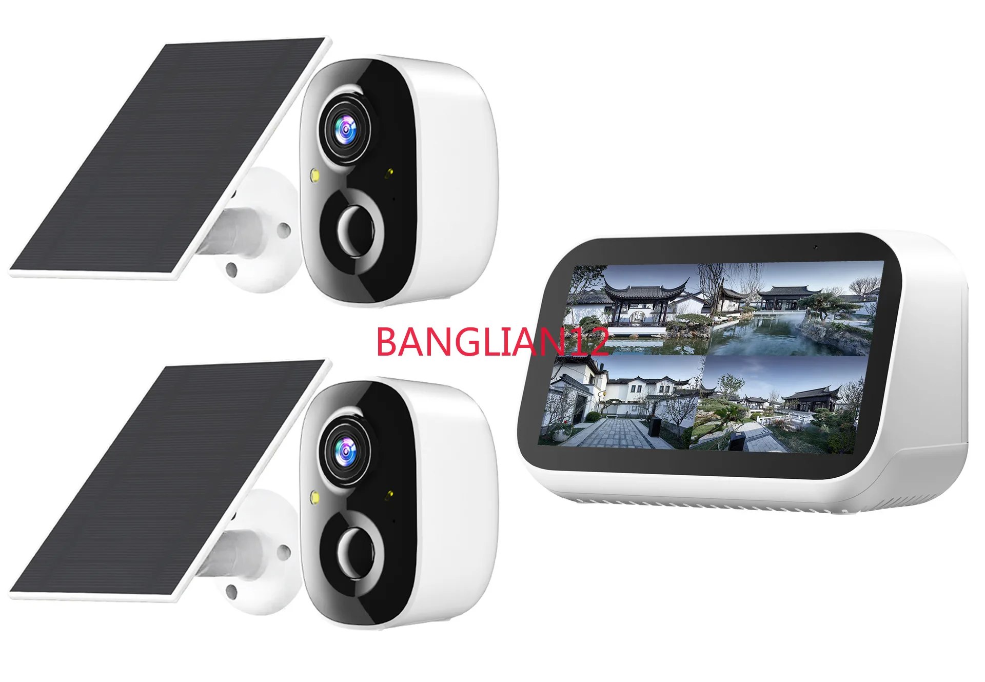 

Камера с низким энергопотреблением, 4,3-дюймовый сенсорный экран, комплект 1-в-2, HD