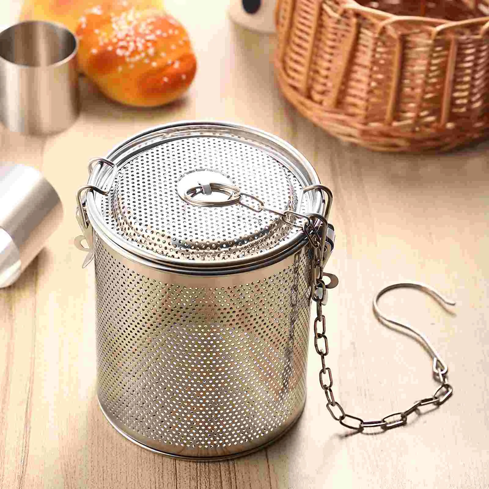 Fine Mesh Strainer Strainers for Kitchen Soup Food Colander Tea Loose Infuser Steeper