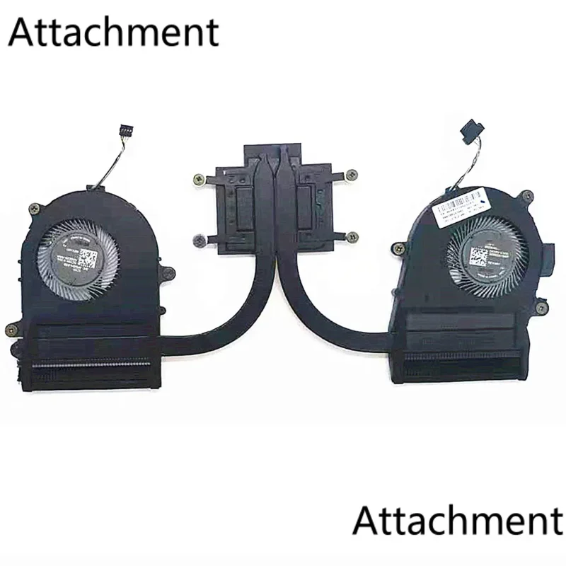 

Новый вентилятор процессора и вентилятор графического процессора, радиатор для термомомодуля HP EliteBook X360 1040 G5 L41018-001