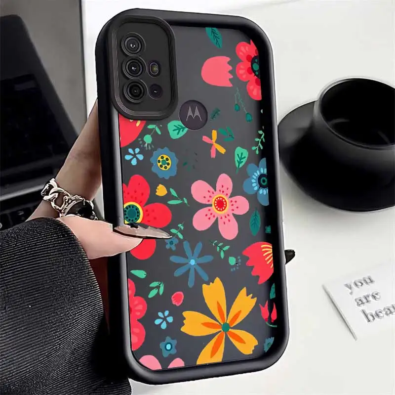 G10 Colorful Rainforest Sky Eye Ladder Phone Case For Motorola Moto G84 G64 G54 G53 G34 G30 G24 G22 G20 G14 G10 G04 G04S