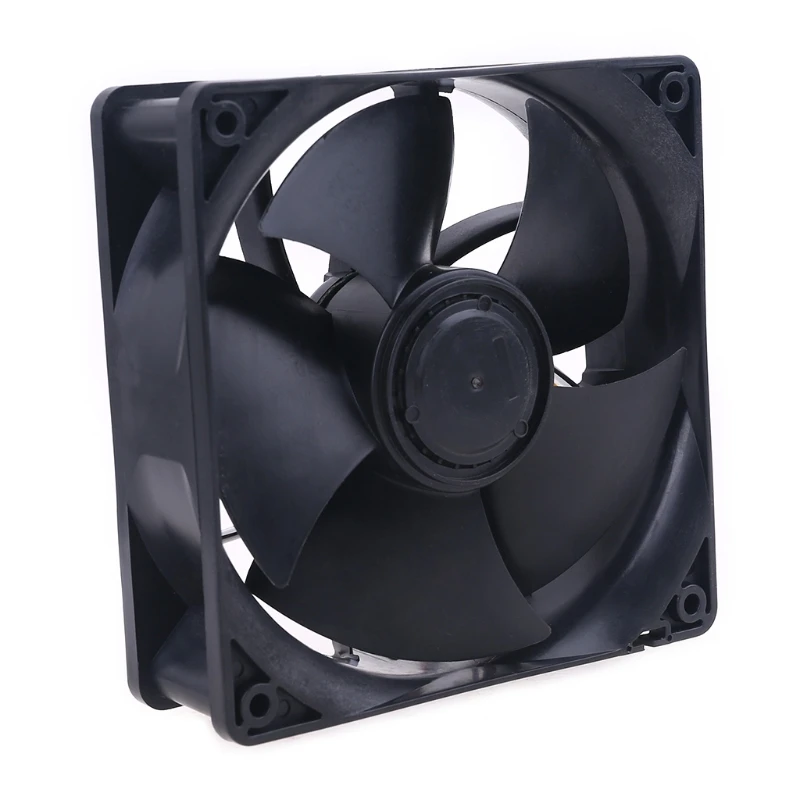 Replacement W12E12BS11B5-57 For Nidec 12038 DC12V 1.65A PWM Cooling Fan 12cm 6000RPM fan 4wire BTC Repair image 5
