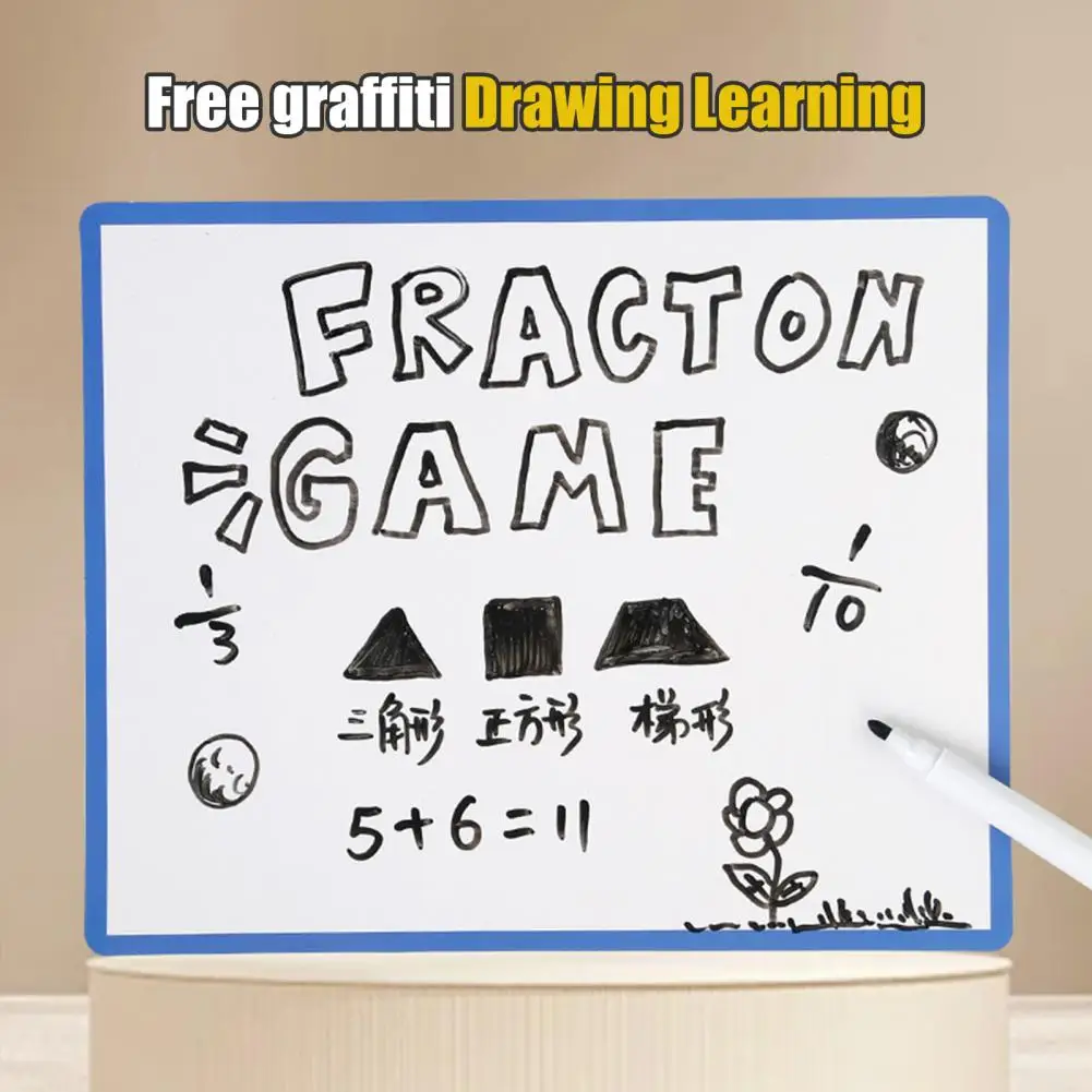 

Fraction Learning Aid Educational Math Manipulatives Set for Elementary Students Magnetic Fraction Tiles Circles for Percentages