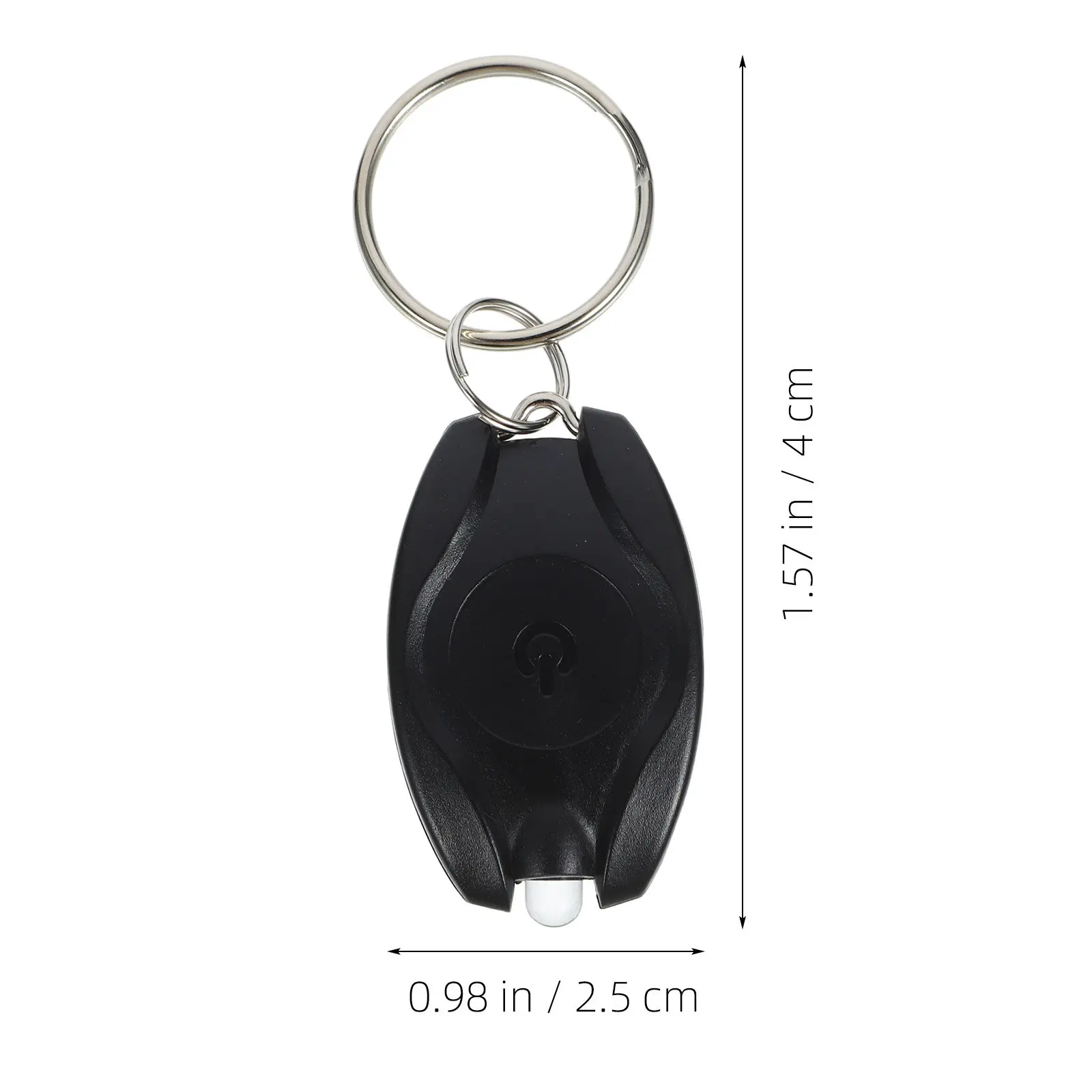 6Pcs Compact Keychain Light Mini Flashlight Portable Pocket Light for Travel Camping Hiking Night Reading Work Emergency