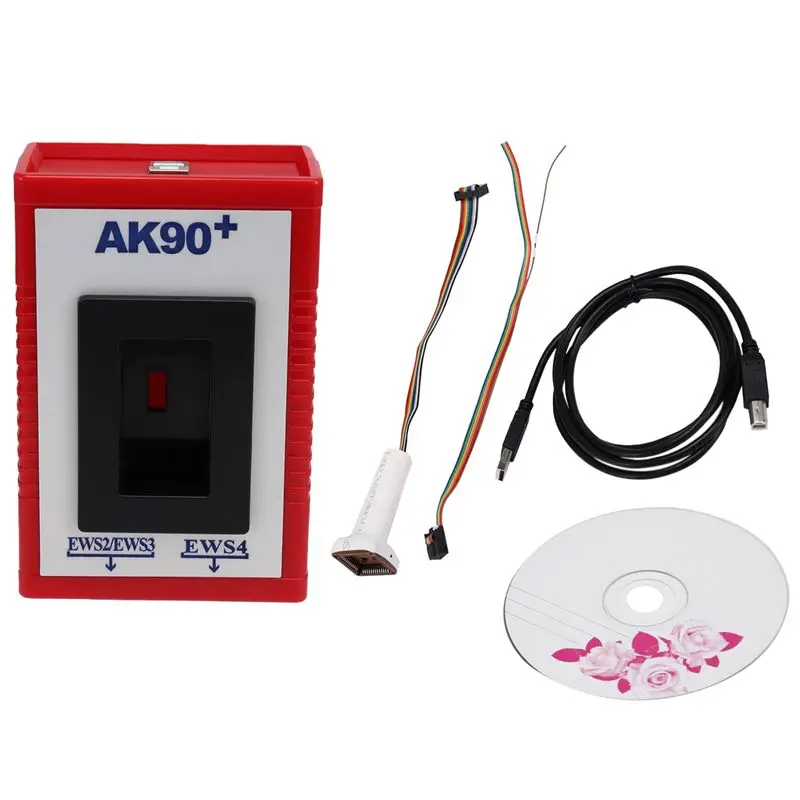 A54K-Key Fob Programming Tool V3.19 AK90 EWS Key Programmer For-BMW Match Diagnostic Tool Ak90 Key Programmer
