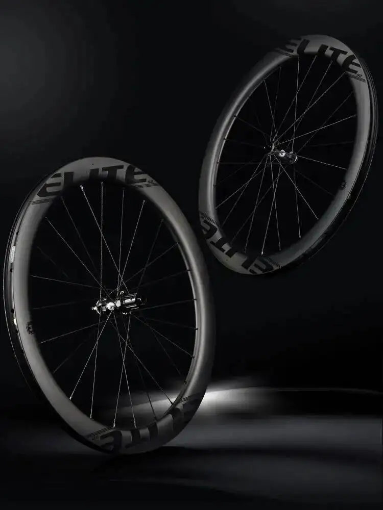 AliExpress ELITEWHEELS EDGE DISC 3.0 Carbon Wheelset Ratchet System 50T Wing 20 Spoke UD Matte Raw Carbon Center Lock Cruiser Wheelset