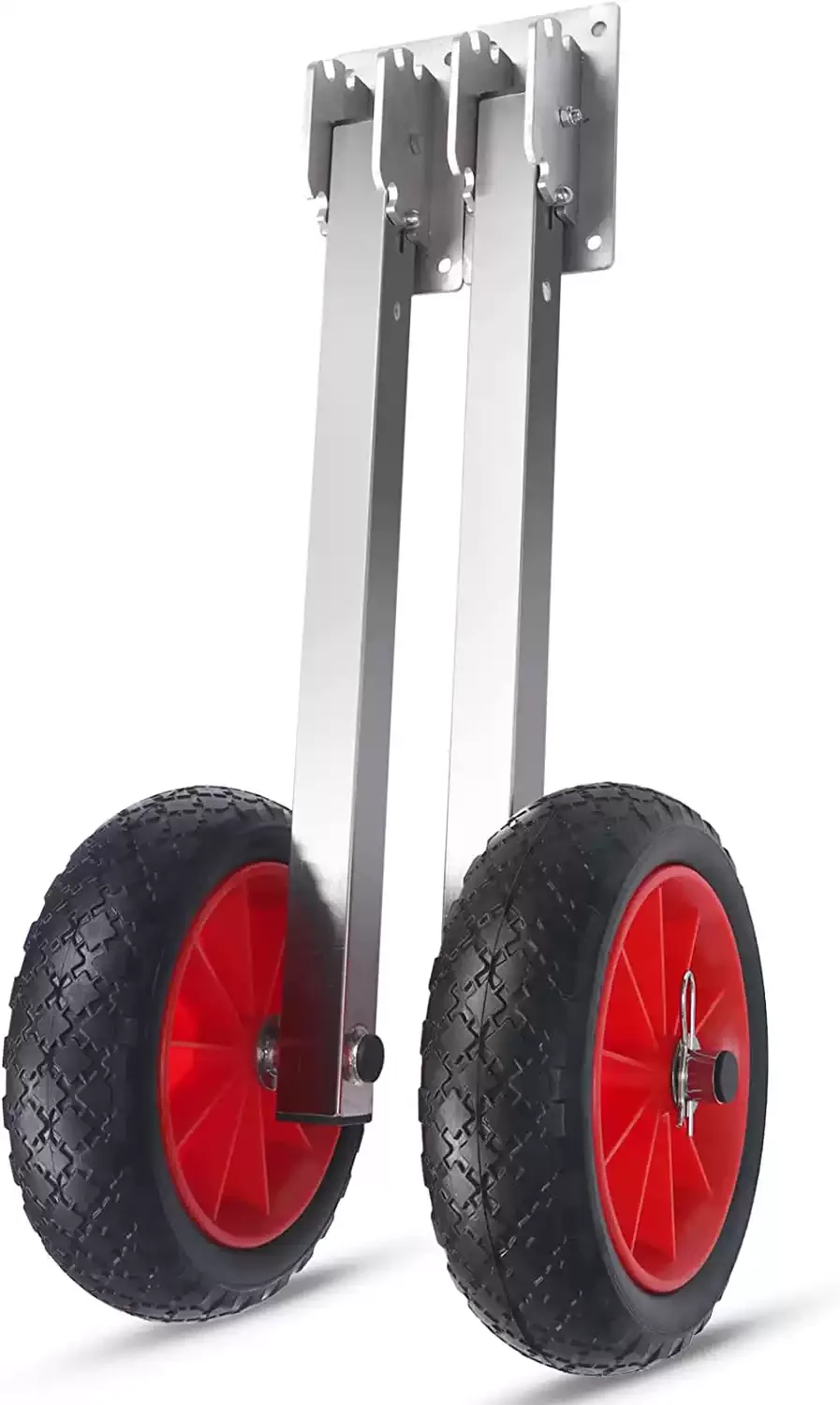 Rubber Boat Small Trailer/fishing Boat Inflatable  Aluminum Alloy Tail Wheel/assault Boat Special Tail Wheel
