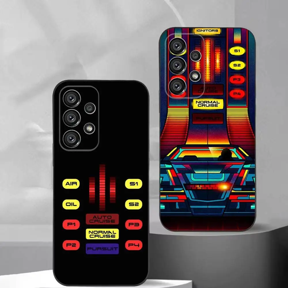 

KITT Car Knight Rider Phone Case For Samsung S25,S24,S21,S22,S23,S30,Ultra,S20,Plus,Fe,Lite,Note,10,9,5G Black Cover
