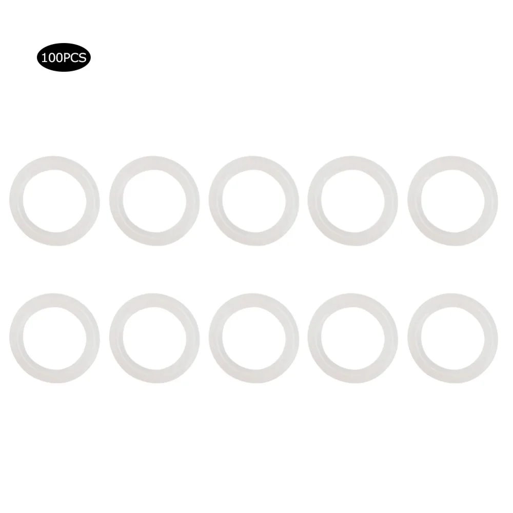 100pcs Durable Durable Silicone O Ring Waterproof Universal Brew Gasket Seal Sealing Washer Cafe