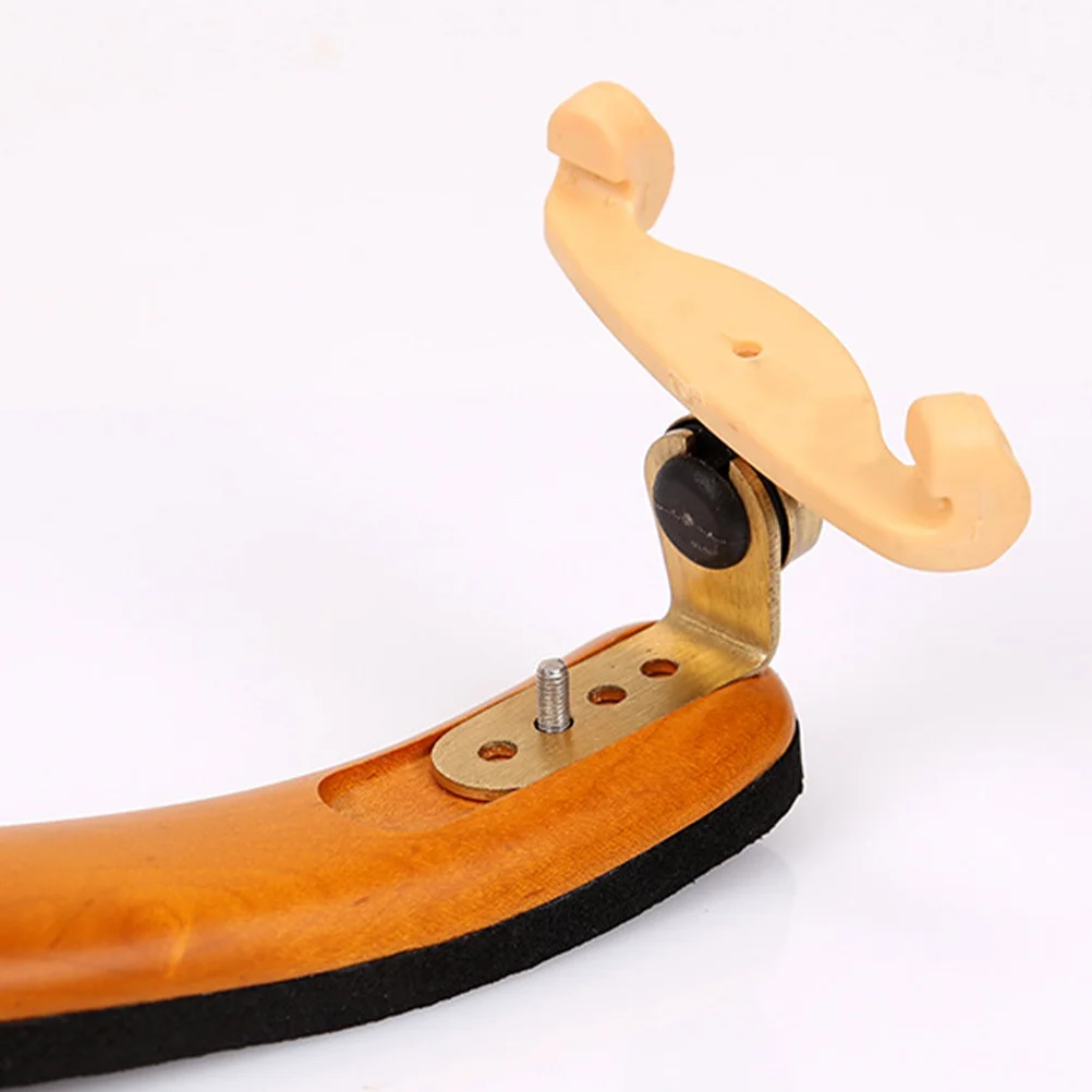 

2pcs Violin Shoulder Rest Simple Design Durable Plastic Support For Comfortable Playing Lightweight Bracket Violin Accessory