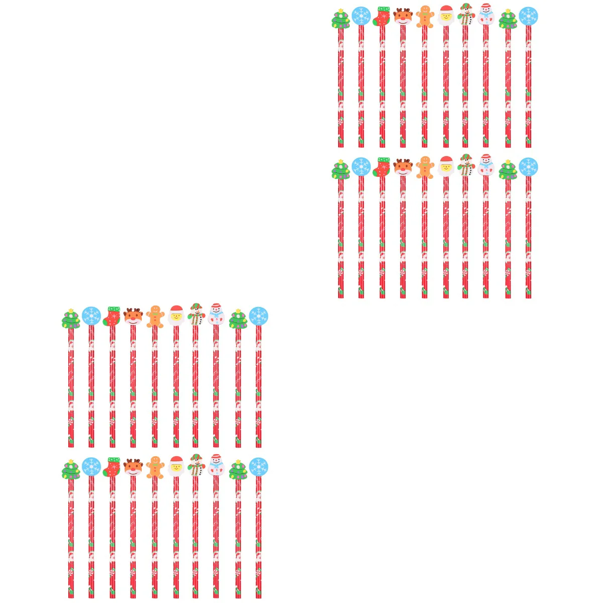 

2 PCS Toddlers Writing Pencil Christmas Pencils Stationery School Supplies Student