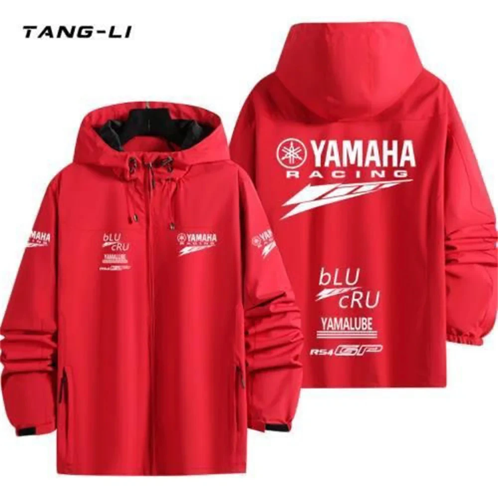 New Yamaha racing suit, Yamaha motorcycle casual riding jacket, outerwear, diving fashion jacket