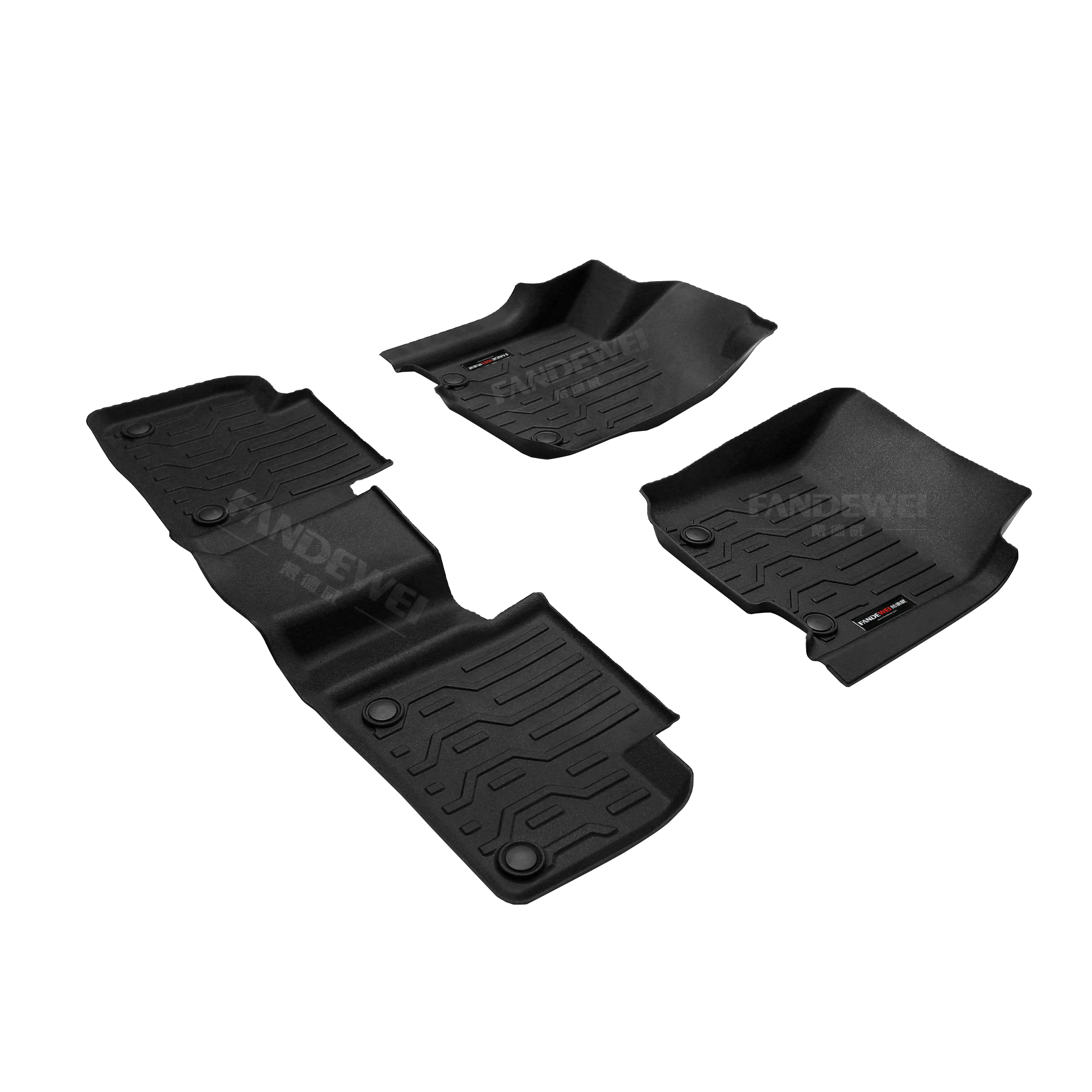 

TPV Rubber Car Floor Mat for Mercedes Benz EQE SUV Custom Waterproof Car Mat Car Foot Pads