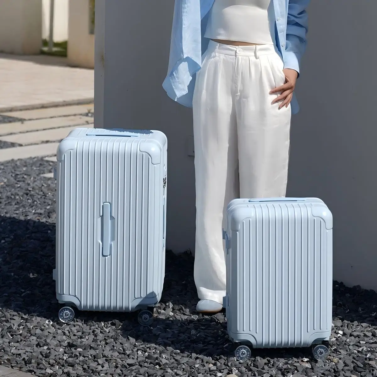 New Large Capacity Deep Storage Luggage, 28 Inch Sturdy & Durable Trolley Suitcase for Men Women