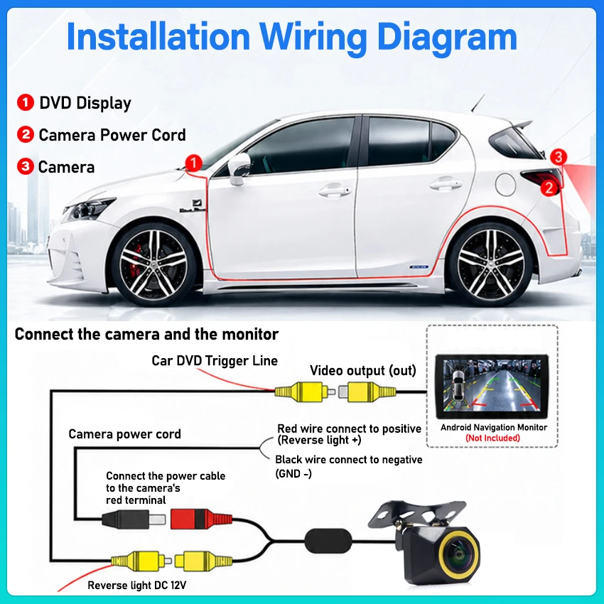 

CCD HD Fisheye Lens Rear View Camera For Volkswagen Jetta MK5 Sedan Wagon 2005 2006 2007 2008 2009 2010 Car Reverse Monitor