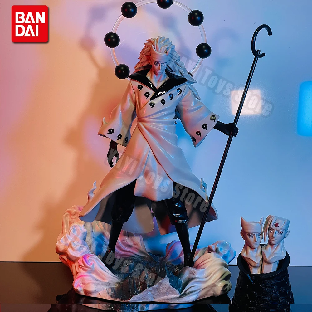 

Naruto Shippuden GK Anime Figure Six Paths Model Uchiha Madara Action Figure 28cm PVC Statue Collectible Kids Toys Gifts