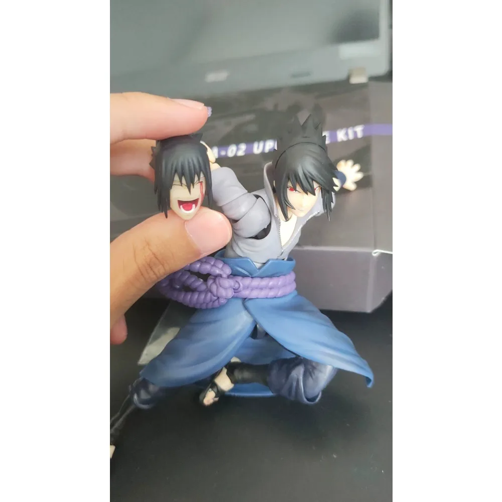 Arthurtoys 02A Naruto Sasuke Head Sculpting Accessories Package S.H.Figuarts Anime Action Figures Collection Model Toys Gifts