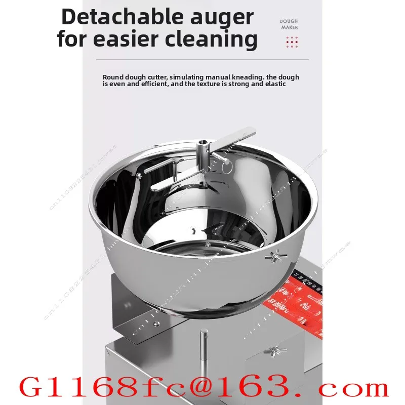 Automatic Dough Kneading Machine, Live Flour Stainless Steel Mixer