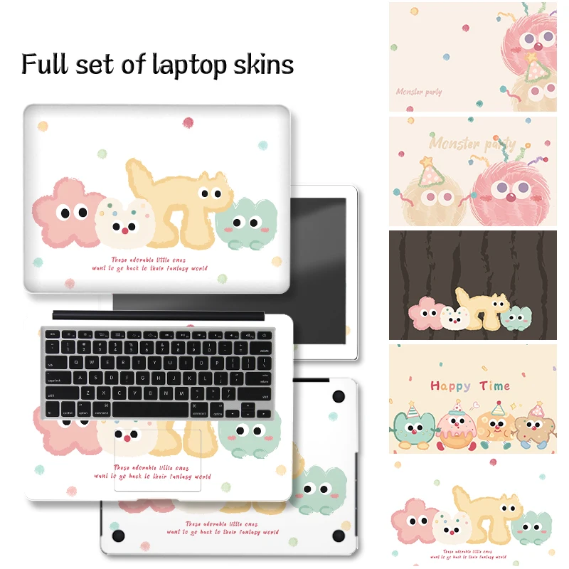 

Universal Woolen ball Laptop Skins Stickers13"14"15"17"Waterproof Skin for Macbook/Lenovo/HP/Asus/ROG/Acer Protective Sticker