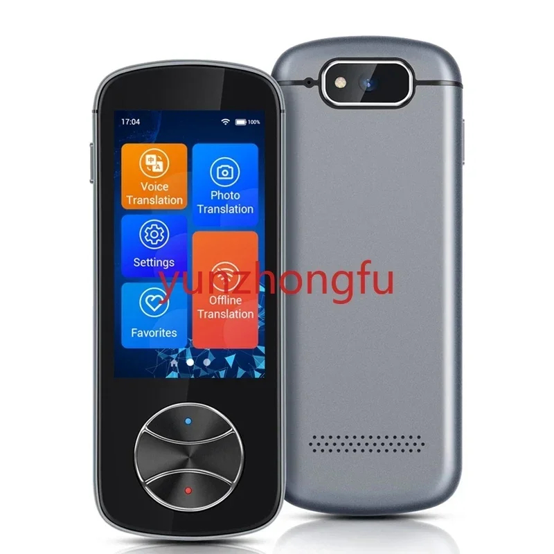 V10 intelligent language translator multi-language translation with offline translation, photo translation 3.0-inch touch screen