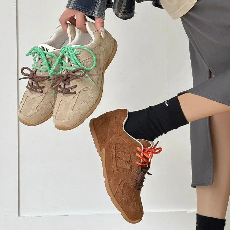 4 szt./zestaw Vintage DE Sznurowadła do butów treningowych Okrągłe płaskie skórzane sznurówki Kombinacja DIY Sportowe Casualowe Sznurowadła do indywidualnych butów 100cm