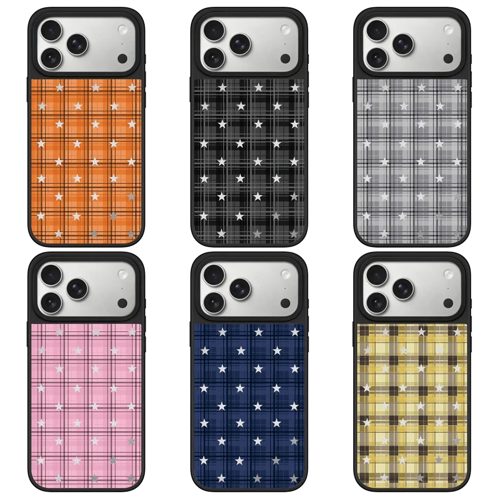 Stars Plaid Pattern…